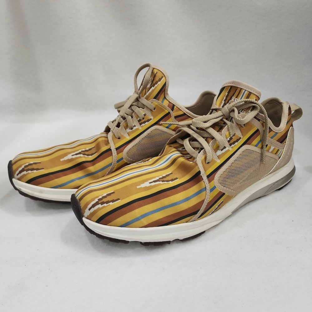 Ariat Fuse 10031630 Sneakers Womens 11 B Mustard Yellow Aztec Athletic Shoes